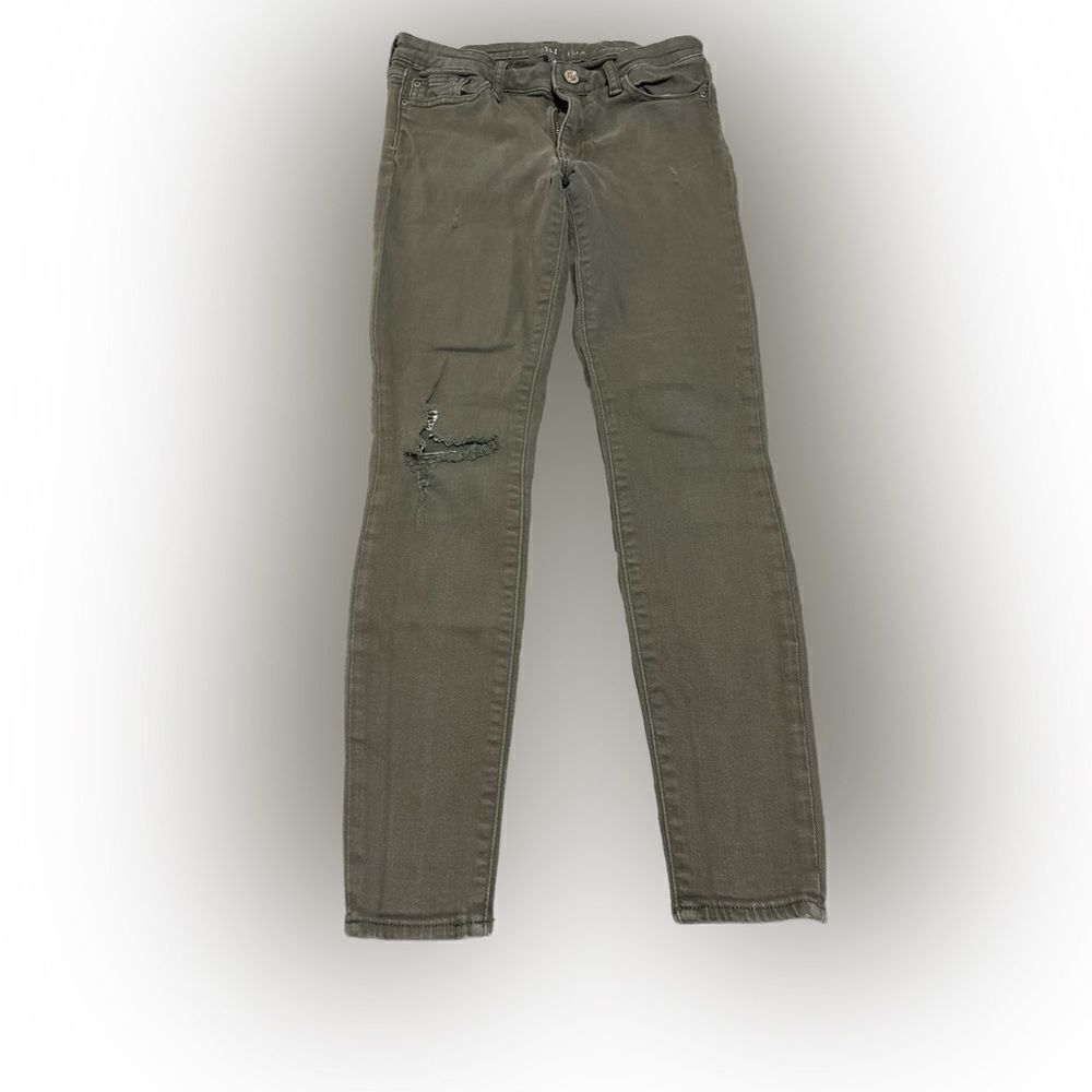 GAP Destructed Legging Skimmer Jeans